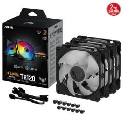 ASUS TUF TR120 SOĞUTUCU KASA RADYATÖR FANI ADRESLENEBİLİR ARGB 120MM 3 IN 1