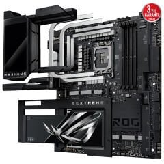ASUS MB ROG MAXIMUS Z890 EXTREME INTEL Z890 LGA1851 DDR5 8800 HDMI 2XTHUNDERBOLT 5 6X M2 USB3.2 WIFI 7 + BT AURA RGB 10GBİT + 2.5GBIT LAN ATX 24+1+2+2 GÜÇ AŞAMALARI THUNDERBOLT 5 LCD EKRAN
