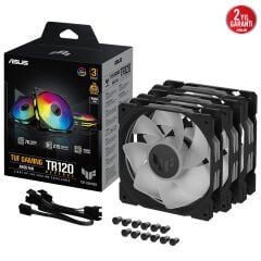 ASUS TUF TR120 REVERSE SOĞUTUCU KASA RADYATÖR FANI TERS HAVA AKIŞI ADRESLENEBİLİR ARGB 120MM 3 IN 1