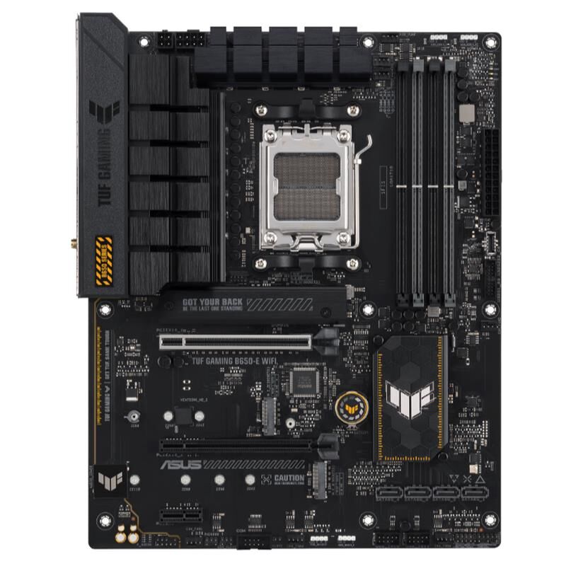ASUS TUF GAMING B650-E WIFI DDR5 8000MHZ 1XHDMI 1XDP 3XM.2 USB 3.2 ATX AM5 (AMD AM5 9000/8000/7000 SERİLERİ İLE UYUMLU)