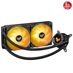 ASUS TUF GAMING LC II 240 ARGB AURA SYNC RGB 120MM*2 ADRESLENEBİLİR RGB FAN CPU SIVI SOĞUTUCUSU 6 YIL GARANTİ