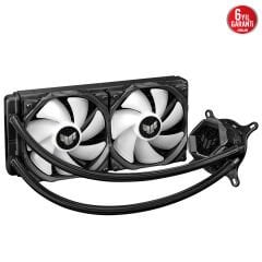 ASUS TUF GAMING LC II 240 ARGB AURA SYNC RGB 120MM*2 ADRESLENEBİLİR RGB FAN CPU SIVI SOĞUTUCUSU 6 YIL GARANTİ