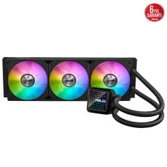 ASUS PRIME LC 360 ARGB SIVI SOĞUTUCU ÖZEL TASARLANMIŞ CPU TEMAS ALANI VE KANATÇIKLI KANALLARA SAHİP SONSUZ AYNA LENS SEÇENEKLERİ OLAN SU BLOĞU, ARGB FANLAR VE AURA AYDINLATMA 6 YIL GARANTİ