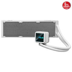 ASUS PRIME LC 360 ARGB SIVI SOĞUTUCU ÖZEL TASARLANMIŞ CPU TEMAS ALANI VE KANATÇIKLI KANALLARA SAHİP SONSUZ AYNA LENS SEÇENEKLERİ OLAN SU BLOĞU, ARGB FANLAR VE AURA AYDINLATMA BEYAZ 6 YIL GARANTİ