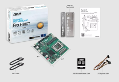 ASUS Pro H810T-CSM Intel H810 LGA 1851 (Socket V1) mini ITX Anakart