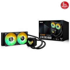 ASUS TUF GAMING LC III 240 ARGB AURA SYNC RGB 120MM*2 ADRESLENEBİLİR RGB FAN CPU SIVI SOĞUTUCUSU 6 YIL GARANTİ