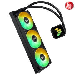 ASUS TUF GAMING LC III 360 ARGB YÜKSEK HAVA AKIŞI ENTEGRE 3 FAN VERİMLİ POMPA OPTİMUM ISI YÖNETİMİ