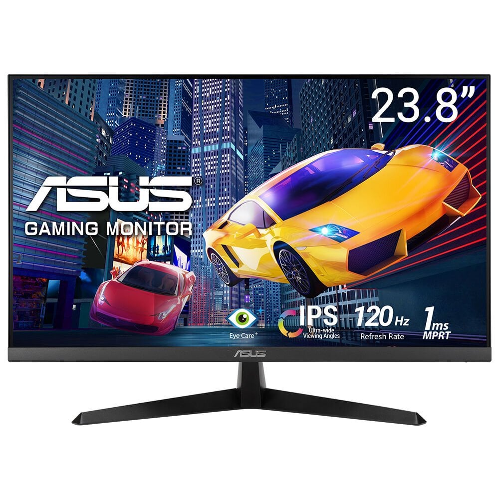 ASUS VY249HGR 23.8 IPS 1920x1080 1ms 120Hz 250cd HDMI VGA VESA 3YIL EYECARE PLUS,FLICKER-FREE,ÇERÇEVESİZ,DÜŞÜK MAVİ IŞIK,Antibakteriyel Kaplama MONİTÖR