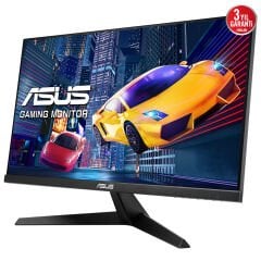 ASUS VY249HGR 23.8 IPS 1920x1080 1ms 120Hz 250cd HDMI VGA VESA 3YIL EYECARE PLUS,FLICKER-FREE,ÇERÇEVESİZ,DÜŞÜK MAVİ IŞIK,Antibakteriyel Kaplama MONİTÖR