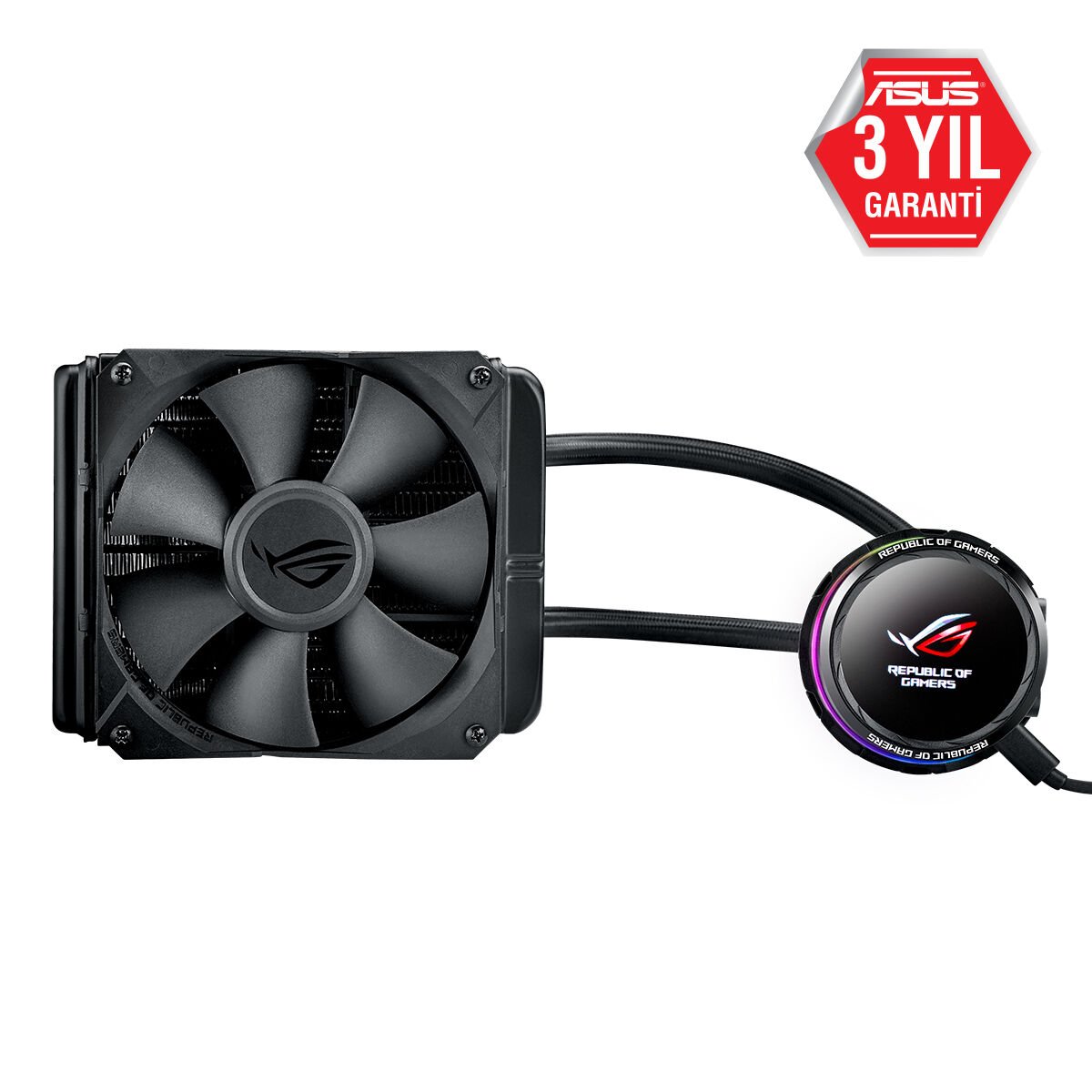 ASUS ROG RYUO 120 OLED AURA SYNC RGB 120MM FAN SIVI CPU SOĞUTUCUSU