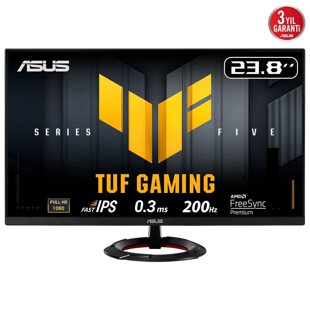 ASUS TUF GAMING VG249Q5R 24 200HZ Fast IPS ELMB 0 3ms GTG AI VISUAL GAMING MONITOR