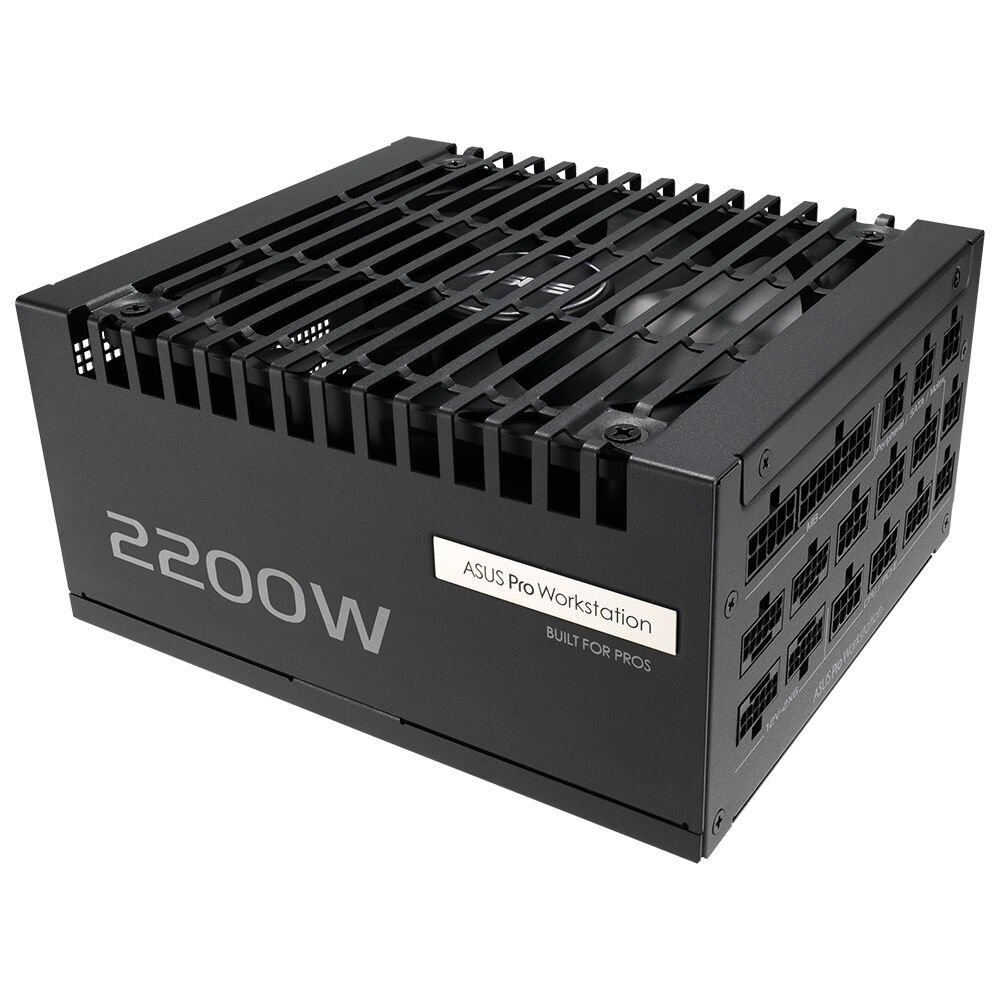 ASUS PRO WS 2200W PLATINUM PSU GÜÇ KAYNAĞI ÜNİTESİ 20+4 pin ATX SİYAH