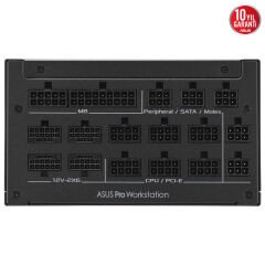 ASUS PRO WS 2200W PLATINUM PSU GÜÇ KAYNAĞI ÜNİTESİ 20+4 pin ATX SİYAH