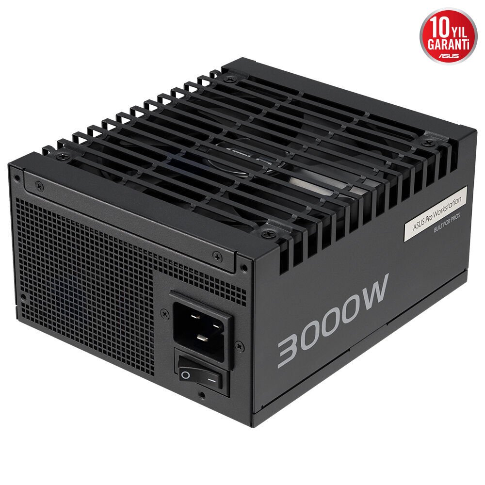 ASUS-PRO-WS-3000P GÜÇ KAYNAĞI ÜNİTESİ 3000W 20+4 pin ATX SİYAH