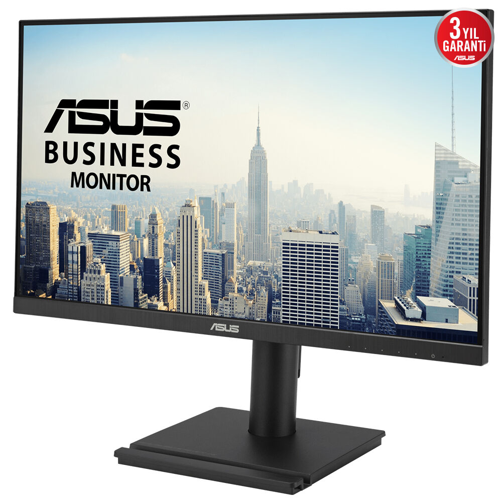 ASUS KURUMSAL VA24DQFS 23.8 IPS 1920x1080 1MS 100HZ 300CD DP HDMI USB HOPARLÖR VESA 3YIL EYECARE PLUS FLICKER-FREE ÇERÇEVESİZ DÜŞÜK MAVİ IŞIK PİVOT MONİTÖR