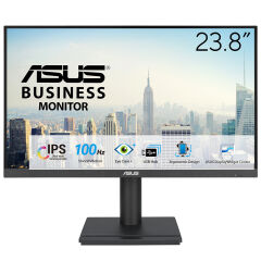 ASUS KURUMSAL VA24DQFS 23.8 IPS 1920x1080 1MS 100HZ 300CD DP HDMI USB HOPARLÖR VESA 3YIL EYECARE PLUS FLICKER-FREE ÇERÇEVESİZ DÜŞÜK MAVİ IŞIK PİVOT MONİTÖR