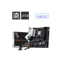 MSI PRO B840M-P WIFI6E DDR5 8000MT/S 1XHDMI 2XM.2 USB-C AM5 MATX (AMD AM5 9000/8000/7000 SERİLERİ İLE UYUMLU)