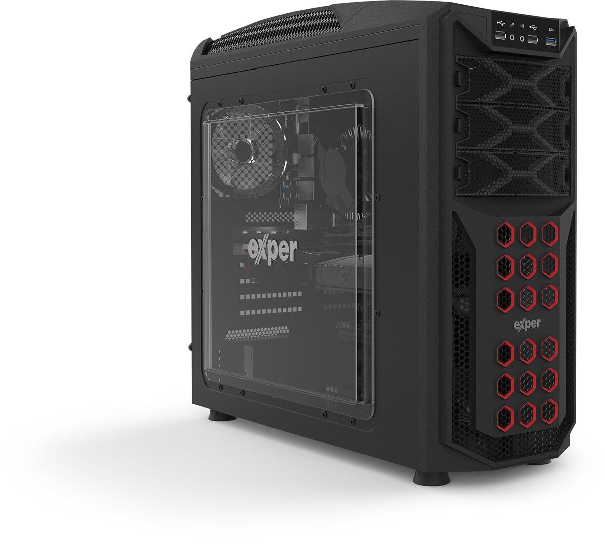 EXPER PC GAMING XCELLERATOR XC210 ARC B560 i5 11400F 16GB 512MB M2 SSD INTEL ARC A750 8GB 650W W11