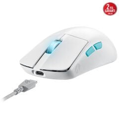 ASUS ROG HARPE ACE AIM LAB GAMING MOUSE ULTRA HAFİF 36.000 DPI - OPTİK SENSÖR - 5 PROGRAMLANABİLİR TUŞ - BEYAZ