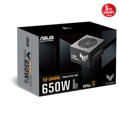 ASUS TUF GAMING 650B EVO BRONZE PSU GÜÇ KAYNAĞI ÜNİTESİ 650 W 20+4 pin ATX - SİYAH