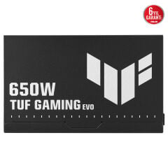 ASUS TUF GAMING 650B EVO BRONZE PSU GÜÇ KAYNAĞI ÜNİTESİ 650 W 20+4 pin ATX - SİYAH