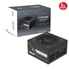 ASUS PRIME-750G GOLD PSU GÜÇ KAYNAĞI ÜNİTESİ 750 W 20+4 pin ATX - SİYAH