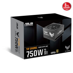 ASUS TUF-GAMING-750G-EVO GOLD PSU 80 PLUS 750 W 20+4 pin ATX 3.1 PCIE 5.1 GÜÇ KAYNAĞI ÜNİTESİ - SİYAH