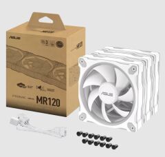 ASUS PRIME MR120 SOĞUTUCU KASA RADYATÖR FANI ARGB 120MM BEYAZ 3IN1