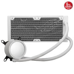 ASUS ROG RYUO III 240 ARGB ANIME MATRIX LED EKRAN AURA SYNC RGB 120MM*2 ADRESLENEBİLİR RGB FAN ROG ARGB CPU SOĞUTUCUSU BEYAZ 6 YIL GARANTİ