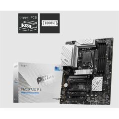 MSI PRO B760-P II DDR5 7200MHZ 1XHDMI 1XDP 2XM.2 USB 3.2 ATX 1700P (12. / 13. VE 14. NESİL İŞLEMCİ UYUMLU)