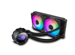 ASUS ROG STRIX LC II 240 ARGB AURA SYNC RGB 120MM*2 ADRESLENEBİLİR RGB FAN CPU SIVI SOĞUTUCUSU BEYAZ 6 YIL GARANTİ V2