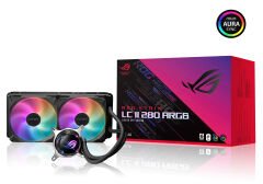 ASUS ROG STRIX LC II 280 ARGB AURA SYNC RGB DUAL ROG 140MM*2 ADRESLENEBİLİR RGB FAN CPU SIVI SOĞUTUCUSU 6 YIL GARANTİ V2
