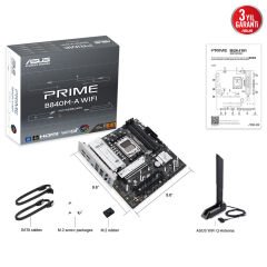 ASUS PRIME B840M-K AMD B840 Soket AM5 micro ATX ANAKART