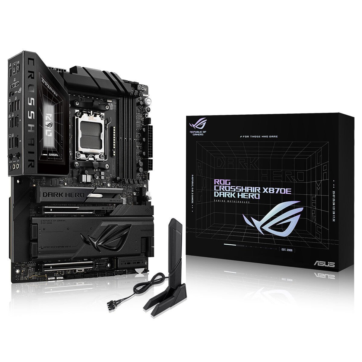ASUS ROG CROSSHAIR X870E DARK HERO AMD X870E Soket AM5 ATX ANAKART