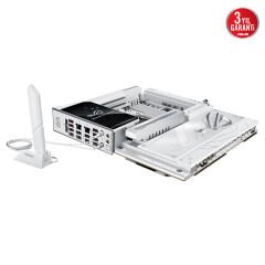 ASUS ROG CROSSHAIR X870E GLACIAL AMD X870E Soket AM5 Genişletilmiş ATX ANAKART