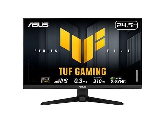ASUS TUF GAMING VG249Q5A 23.8 FAST IPS 1920x1080 0.3ms 200Hz 300cd DP HDMI Hoparlör VESA 3YIL FLICKER-FREE,ÇERÇEVESİZ,DÜŞÜK MAVİ IŞIK MONİTÖR