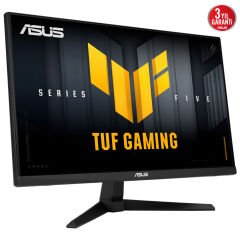 ASUS TUF GAMING VG259QMR5A 24.5 FAST IPS 1920x1080 0.3MS 310HZ DP HDMI HOPARLÖR VESA 3YIL ELMB SYNC, 99% SRGB, GAMING AI MONİTÖR