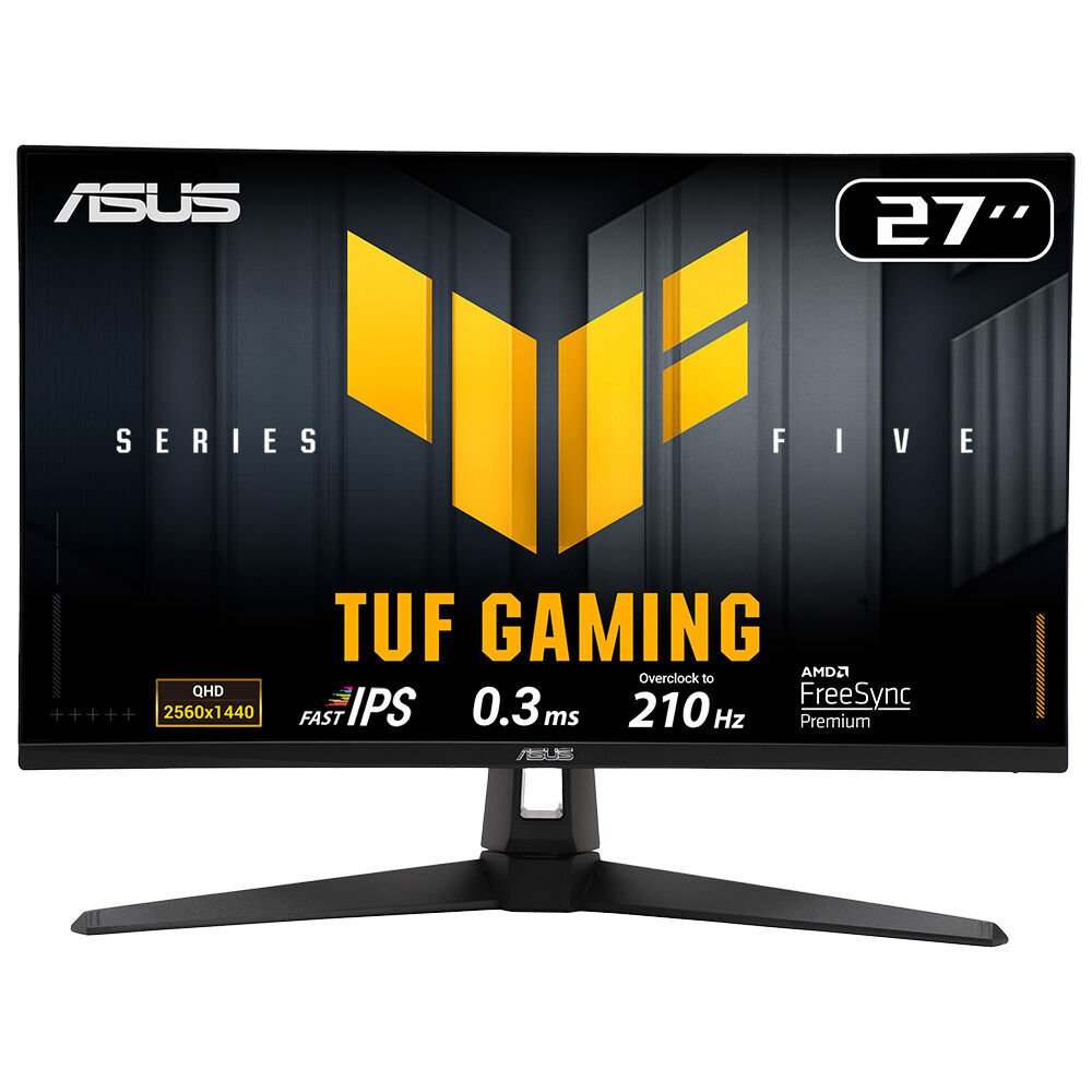 ASUS TUF GAMING VG27AQ5A 27 QHD 210Hz FAST IPS ELMB SYNC GAMING MONITOR