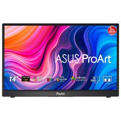 ASUS PROART DISPLAY PA148CTV 14 İNÇ TAŞINABİLİR PROFESYONEL MONİTÖR IPS 1920x1080 5MS 60HZ CALMAN VERİFİED USB-C 10 PARMAK DOKUNMATİK PANEL