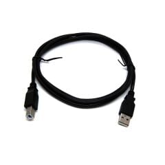 BEEK BC-USB-2AB-MM-02 1.8 METRE USB 2.0 A ERKEK B ERKEK, SİYAH RENK USB KABLO
