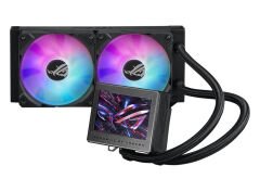 ASUS ROG RYUJIN III 240 ARGB OLED 3,5'' LCD AURA SYNC RGB 3X NOCTUA IPPC 2000 PWM 120MM*2 ADRESLENEBİLİR RGB FAN SIVI CPU SOĞUTUCUSU
