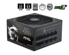 MSI MAG A1200PLS PCIE5 1200W 80+ Platinum Power
