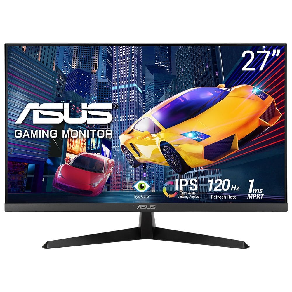 ASUS VY279HGR 27 IPS 1920x1080 1ms 120Hz 250cd HDMI VGA VESA 3YIL EYECARE PLUS FLICKER-FREE ÇERÇEVESİZ DÜŞÜK MAVİ IŞIK ANTİBAKTERİYAL KAPLAMA MONİTÖR