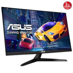 ASUS VY279HGR 27 IPS 1920x1080 1ms 120Hz 250cd HDMI VGA VESA 3YIL EYECARE PLUS FLICKER-FREE ÇERÇEVESİZ DÜŞÜK MAVİ IŞIK ANTİBAKTERİYAL KAPLAMA MONİTÖR