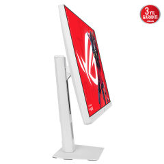 ASUS ROG STRIX XG27ACMES-W 27 GAMING BEYAZ FAST IPS 2K FREESYNC VE G-SYNC UYUMLU 2560x1440 0.3ms 255Hz MONİTÖR