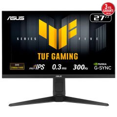 ASUS TUF GAMING VG27AQML5A 27 HDR400 2K FAST IPS FREESYNC VE G-SYNC UYUMLU 2560X1440 0.3MS 300HZ 300CD DP HDMI USB HOPARLÖR VESA 3YIL %95 DCI-P3EYECARE FLICKER-FREEDÜŞÜK MAVI PIVOT IŞIK MONITÖR