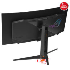 ASUS ROG SWIFT PG34WCDN 34 RGB QD-OLED KAVİSLİ FREESYNC VE GSYNC UYUMLU 3440x1440 0.03ms 360Hz MONİTÖR