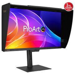 ASUS ProArt PA27USD 26.5 QD-OLED 4K HDR 3840x2160 0.1ms 240Hz PIVOT MONİTÖR