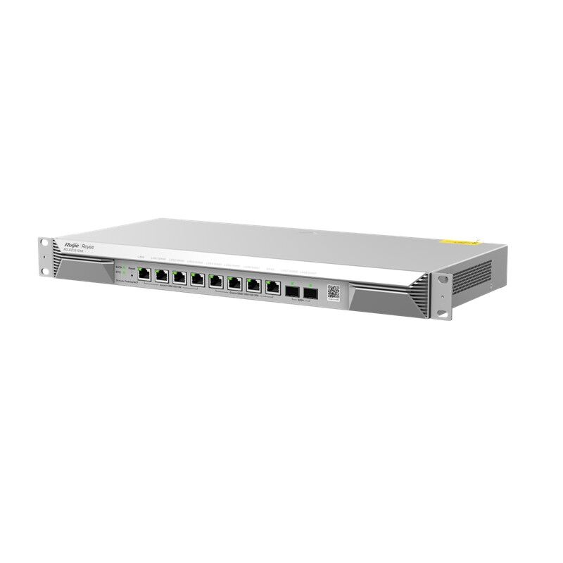 RUIJIE REYEE RG-EG1510XS 8 PORT 4XGIGABIT 4X2.5GE 2X10GE SFP 1 SATA DESTEKLI YÖNETİLEBİLİR RACKMOUNT PRO ROUTER