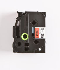 BROTHER P-TOUCH TZE-461 TZE-TAPE 36 MM KIRMIZI ÜZERİNE SİYAH LAMİNASYONLU ETİKET